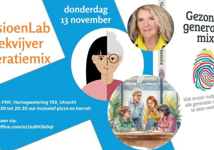 Kweekvijver-sessie op 13 november over intergenerationeel samenwerken